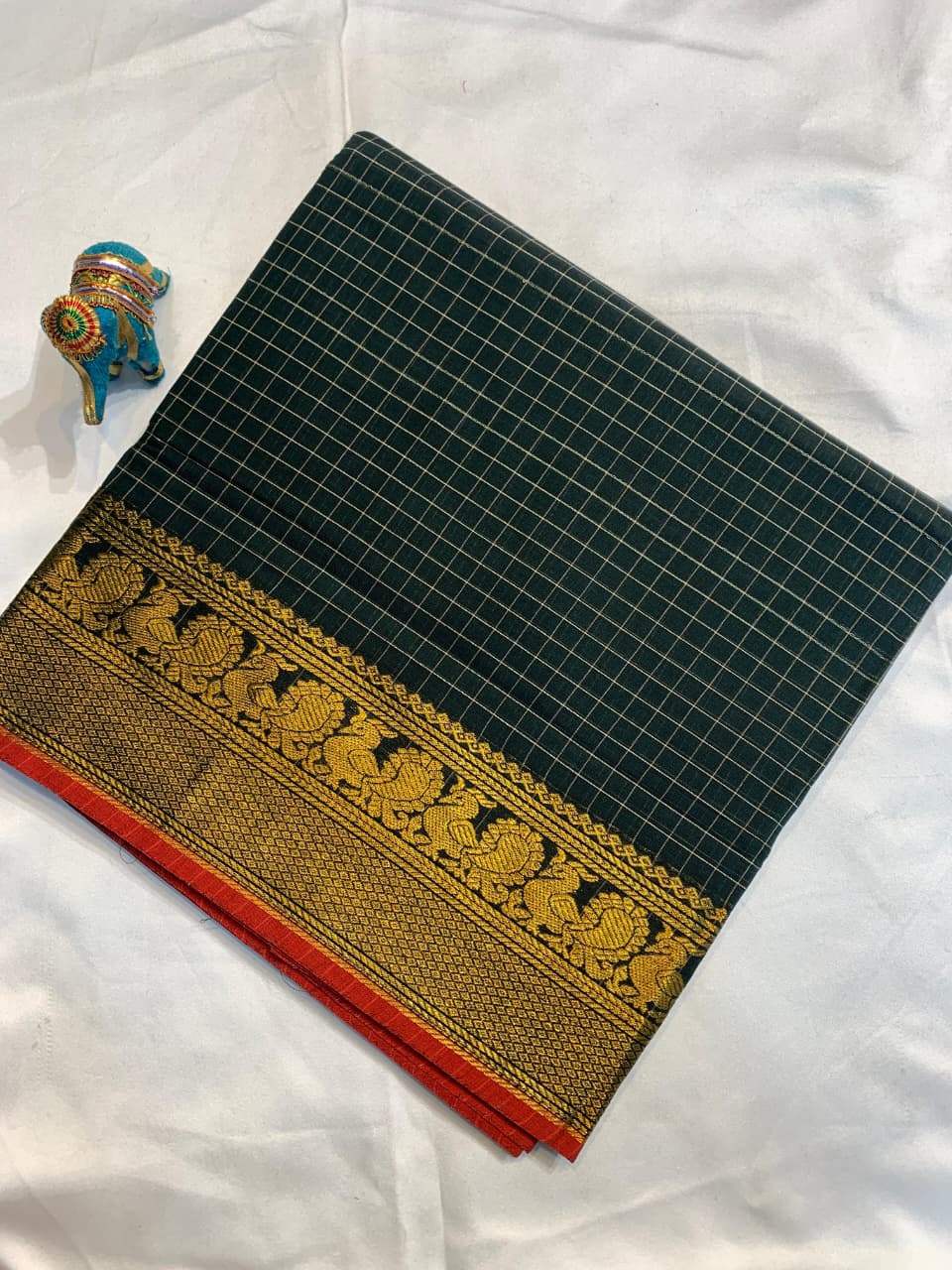 100% Pure South Cotton Soft Saree | 6.20m