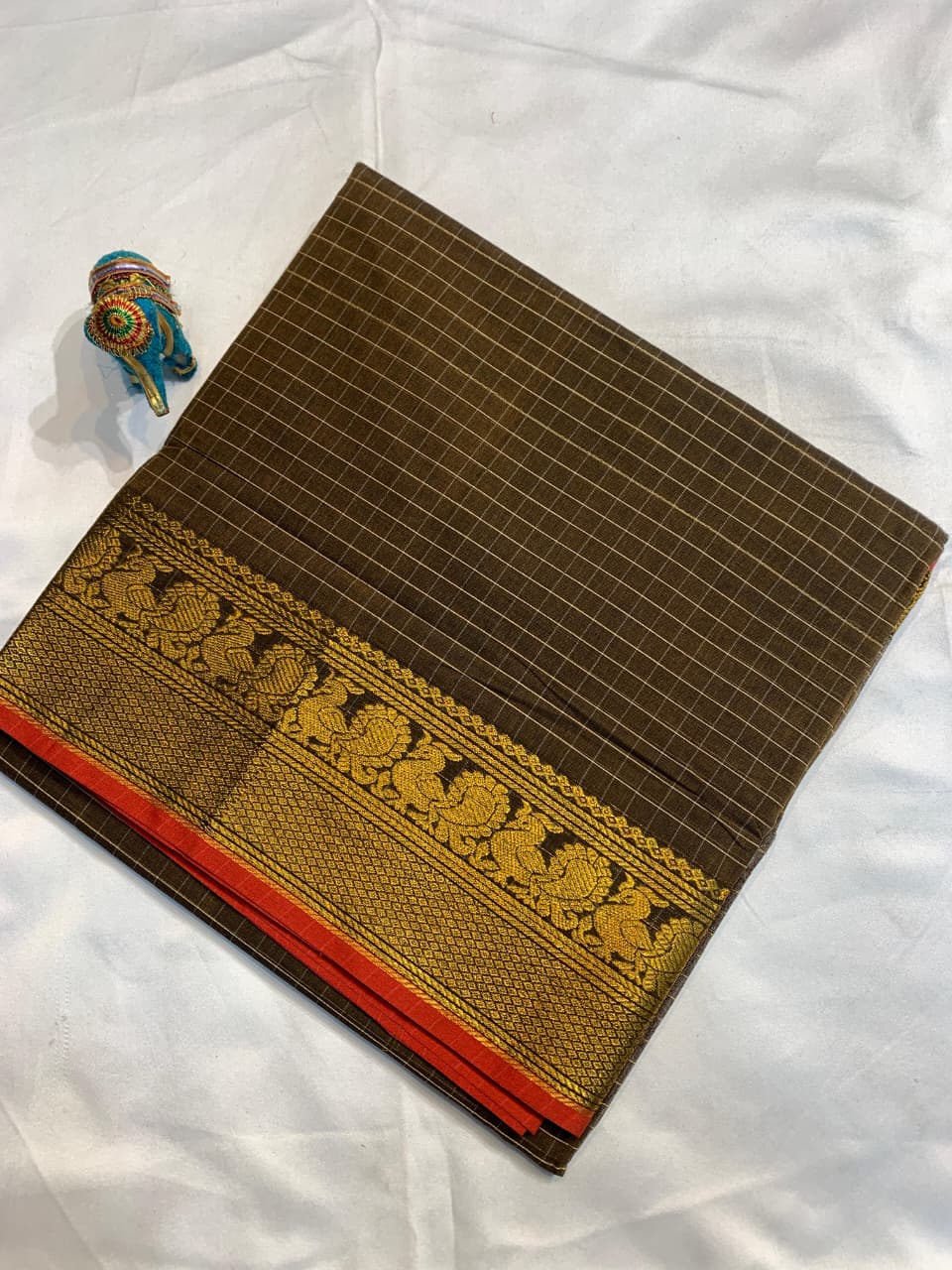 100% Pure South Cotton Soft Saree | 6.20m