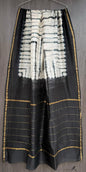Hand Block Printed Bagru Pure Chanderi Saree with Blouse Piece
