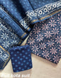 Premium Pure Full Kota Doria Suit | Hand Block Printed Silk Cotton Set