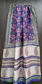 Hand Block Printed Bagru Pure Chanderi Saree with Blouse Piece