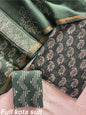 Premium Pure Full Kota Doria Suit | Hand Block Printed Silk Cotton Set