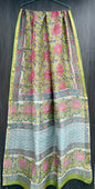 Hand Block Printed Bagru Pure Chanderi Saree with Blouse Piece