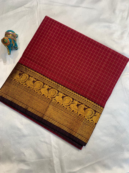 100% Pure South Cotton Soft Saree | 6.20m