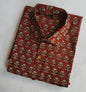 Hand Block Printed Pure Cotton Men’s Shirts – Natural Dye & Handcrafted