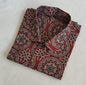 Hand Block Printed Pure Cotton Men’s Shirts – Natural Dye & Handcrafted