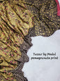 Premium Tussar by Modal Silk Saree with Vanaspati Pomegranate Print