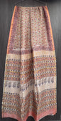 Hand Block Printed Bagru Pure Chanderi Saree with Blouse Piece
