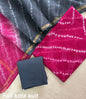 Premium Pure Full Kota Doria Suit | Hand Block Printed Silk Cotton Set