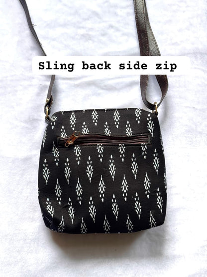 4-in-1 Combo Tote Bag Set with Hand Block Print