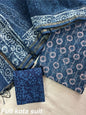 Premium Pure Full Kota Doria Suit | Hand Block Printed Silk Cotton Set