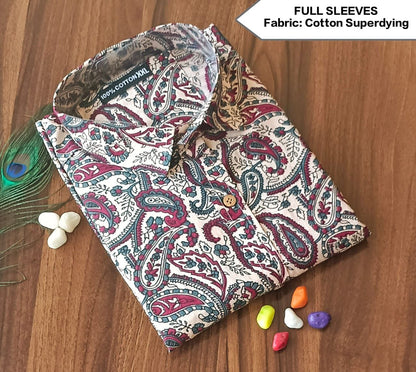 Full Sleeves Soft Cotton Super Dying Shirt for Men