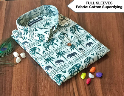 Full Sleeves Soft Cotton Super Dying Shirt for Men